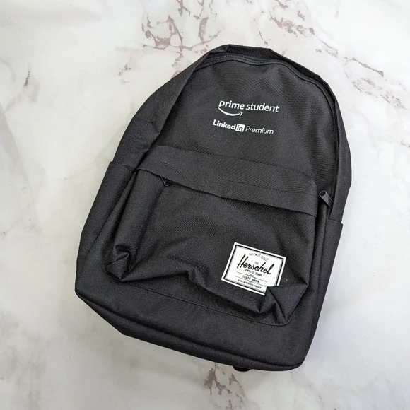 Herschel Backpack Amazon Prime Student Linked In Black Gift Employee Merch Rare - www.rajagirimanappuram.com Herschel Backpack Amazon Prime Student Linked In Black Gift Employee Merch Rare - www.rajagirimanappuram.com